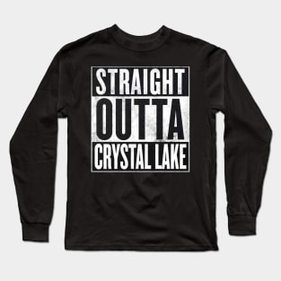 Jason Voorhees - Straight Outta Crystal Lake Long Sleeve T-Shirt